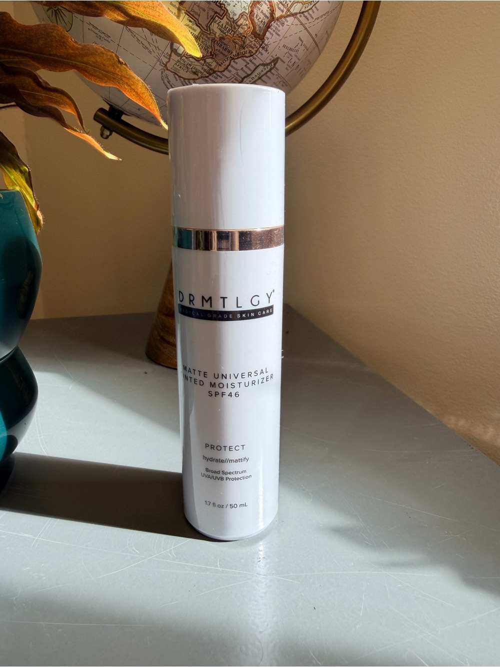 DRMTLGY Matte Universal Tinted Moisturizer SPF 46 — White